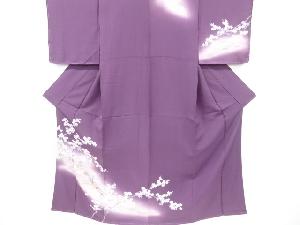 未使用品　川下り模様訪問着